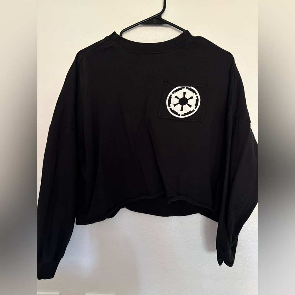 Her Universe — Star Wars Empire cropped crewneck sweatshirt size medium